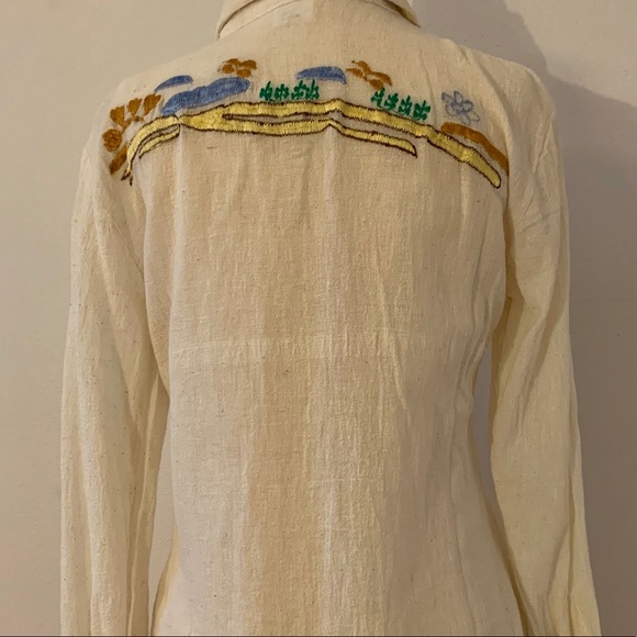 Vintage 1970s Button Down Shirt - Picture 5 of 10
